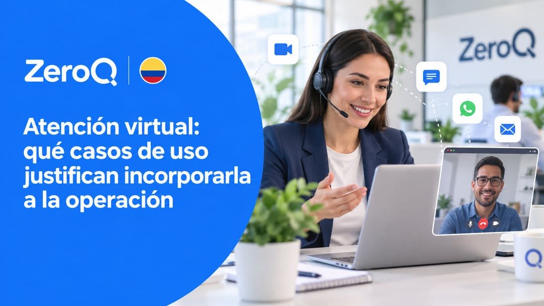 Incorpora la atención virtual a la atención en tus sucursales