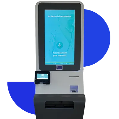 tótems de autoatención para atención presencial