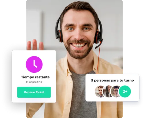 atención remota en sucursal con videollamada