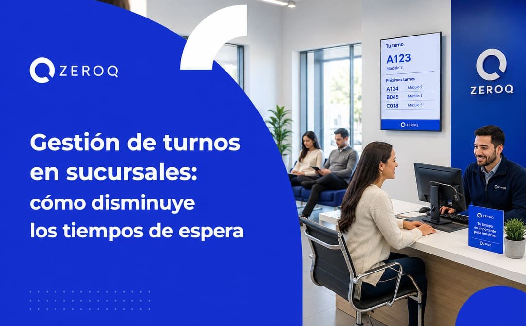 Brinda una mejor gestión de turnos en sucursales