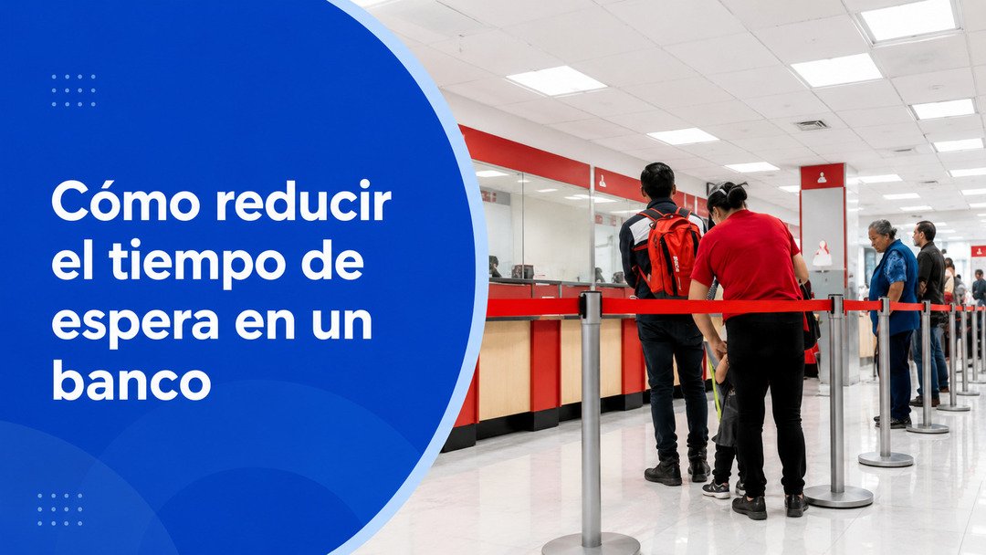 Descubre cómo reducir el tiempo de espera en un banco