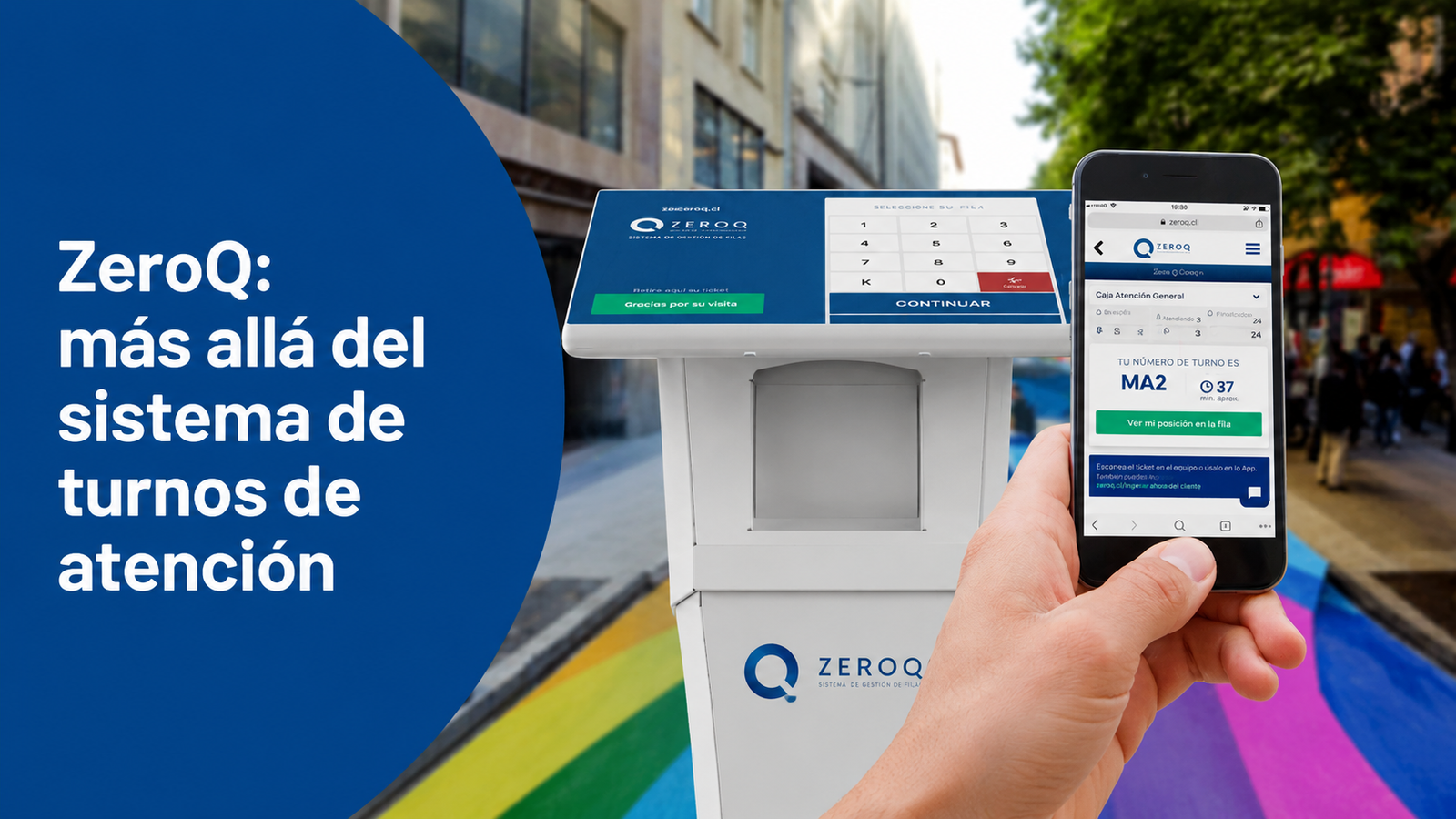 Conoce como Zero Q va mas allá sel sistema de turnos de atención