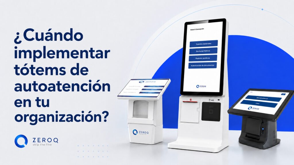 Implementa tótems de autoatención en tu organización